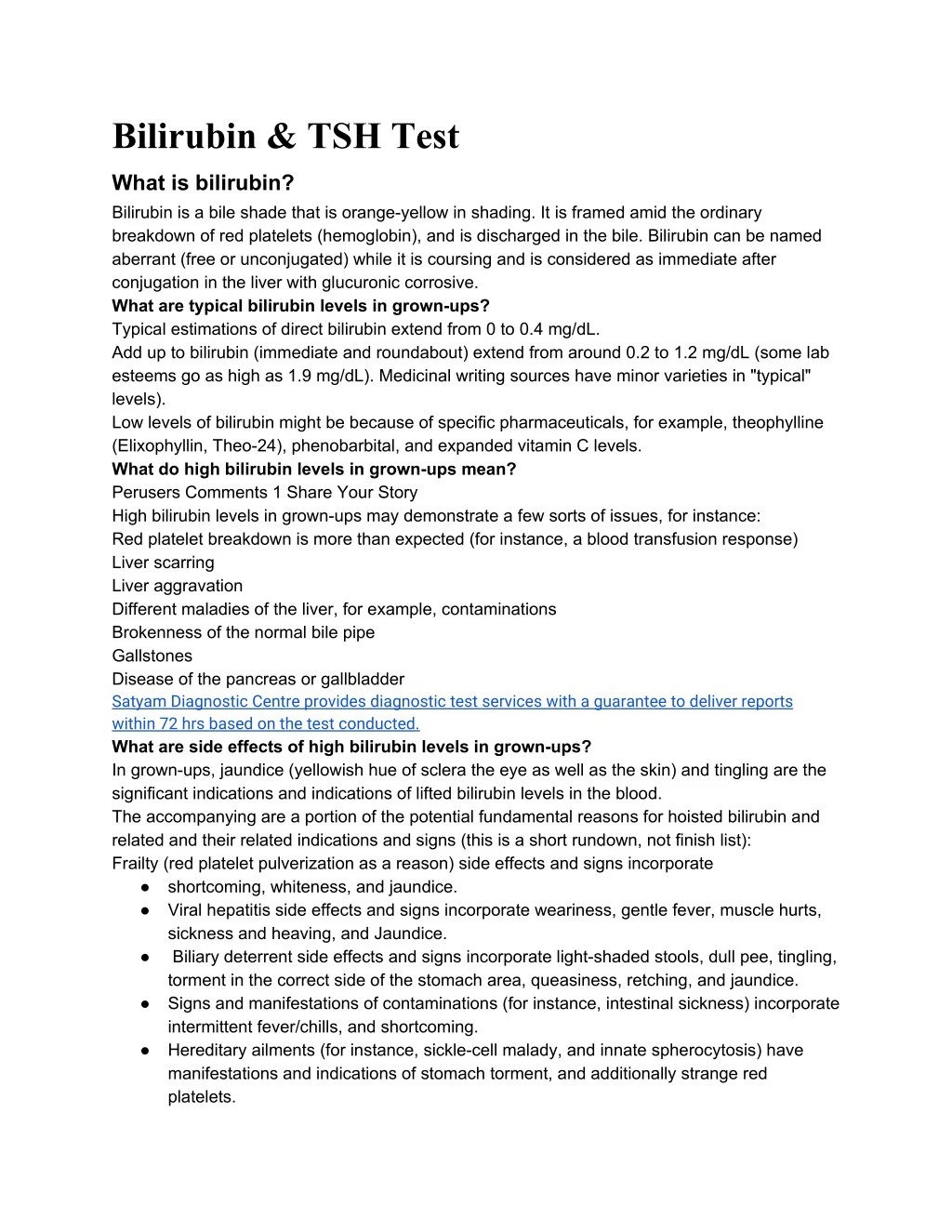 bilirubin tsh test what is bilirubin bilirubin