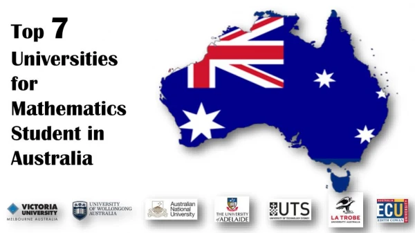 Top 7 Universities for Mathematics Student in Australia