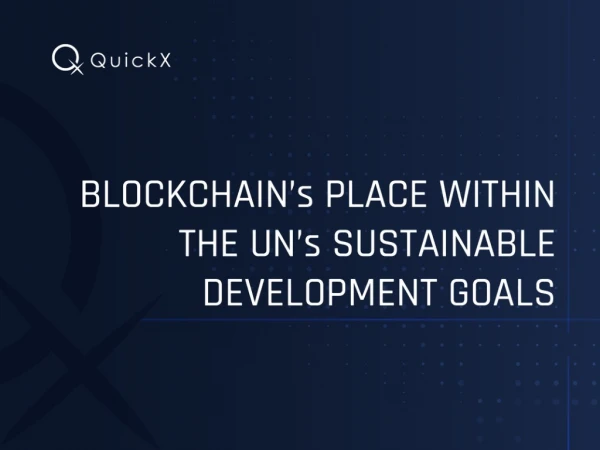 The future of blockchain and sustainable development