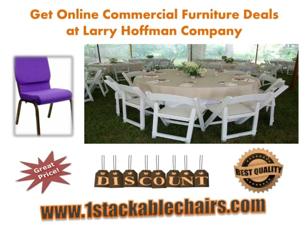Get Online Commercial Furniture Deals at Larry Hoffman Company