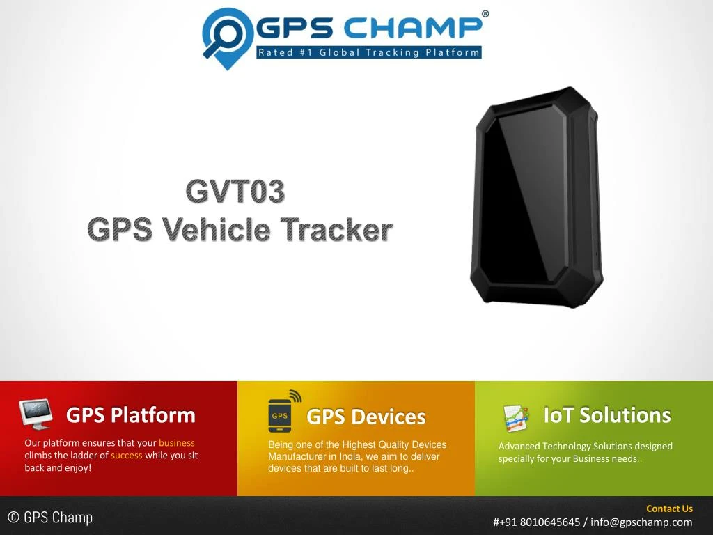 gvt03 gps vehicle tracker