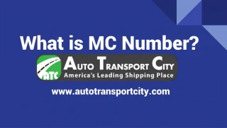 What is MC number - slide 1