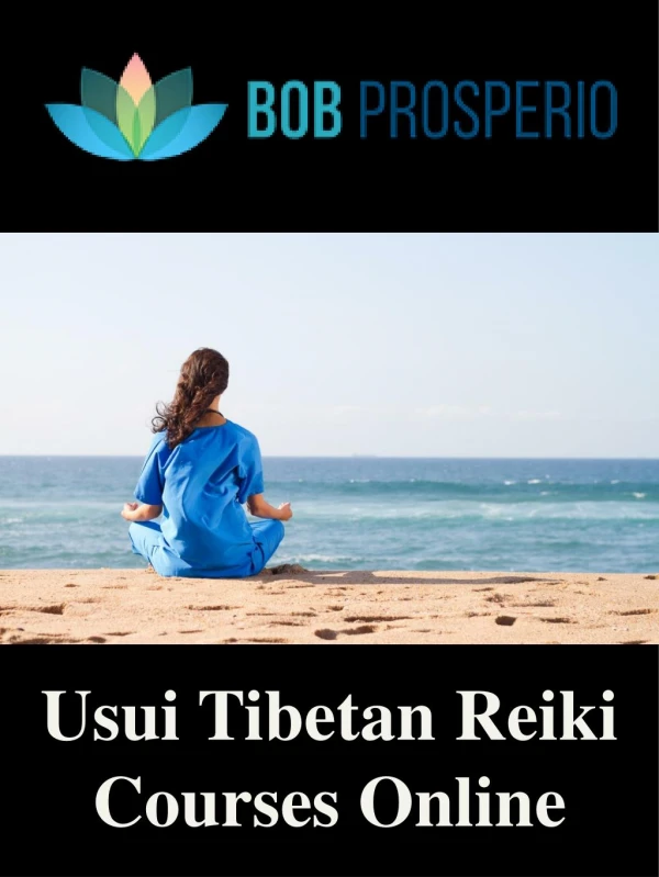 Usui Tibetan Reiki Courses Online