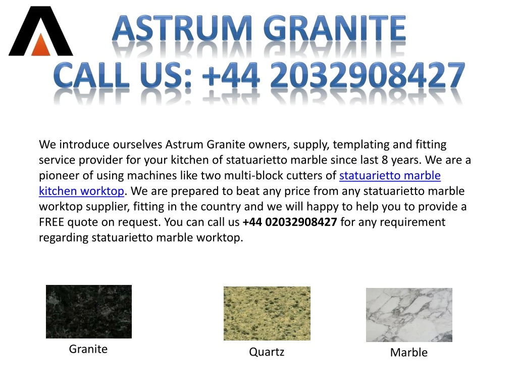 we introduce ourselves astrum granite owners