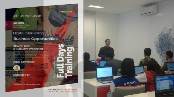 Promo 62812 8214 5265 || Pelatihan Digital Marketing Strategy Jakarta 2018, Pelatihan Digital Marketing Training 2018