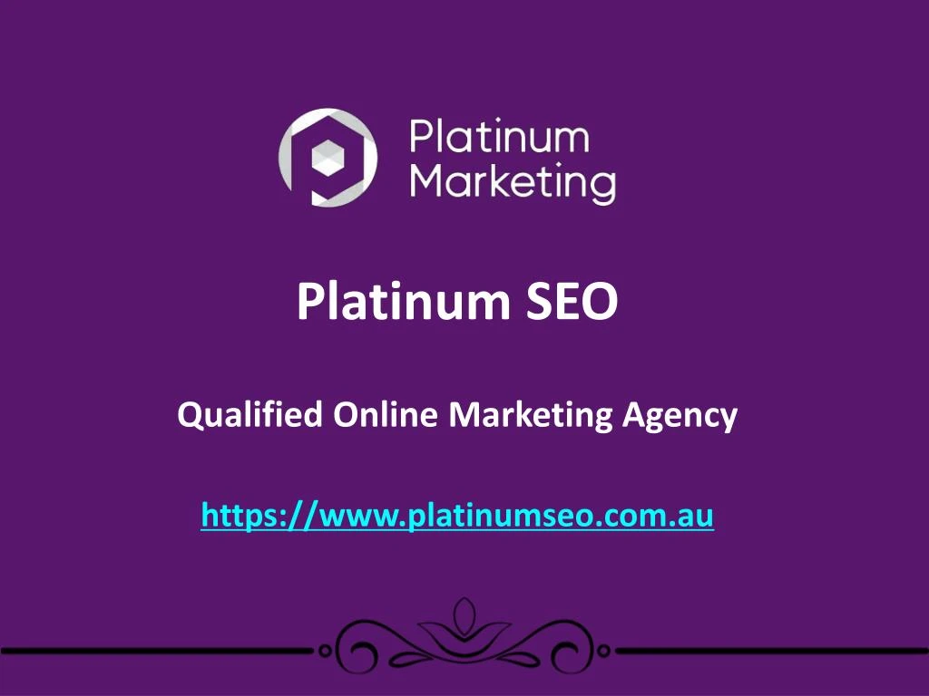 platinum seo qualified online marketing agency