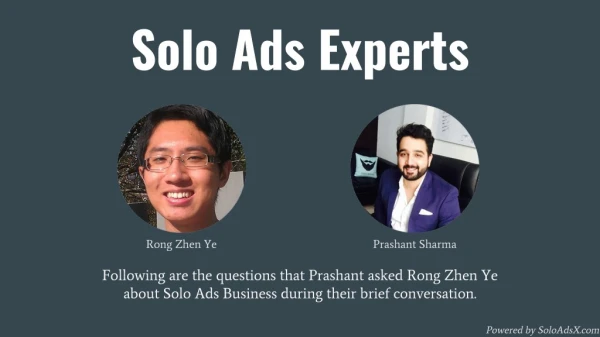 Solo Ads Experts Interview