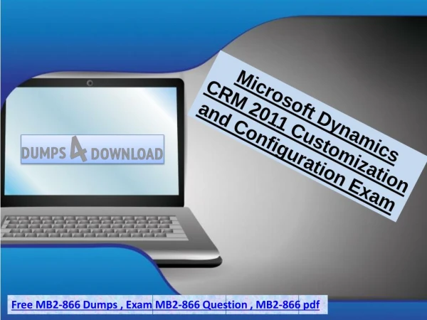Download Free Microsoft MB2-866Test Questions And Answers PDF