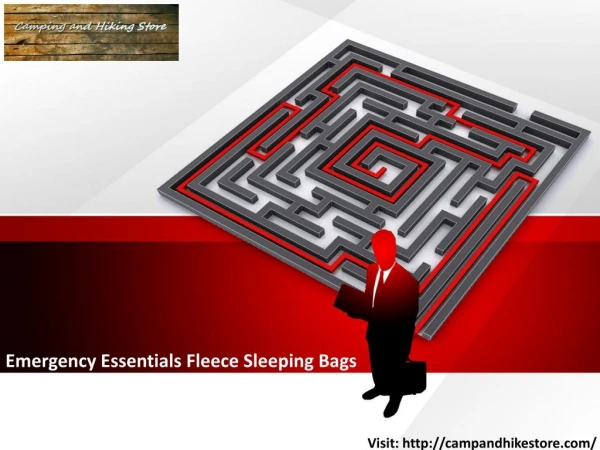 Emergency Essentials Fleece Sleeping Bags