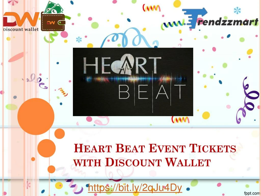 heart beat event tickets with discount wallet