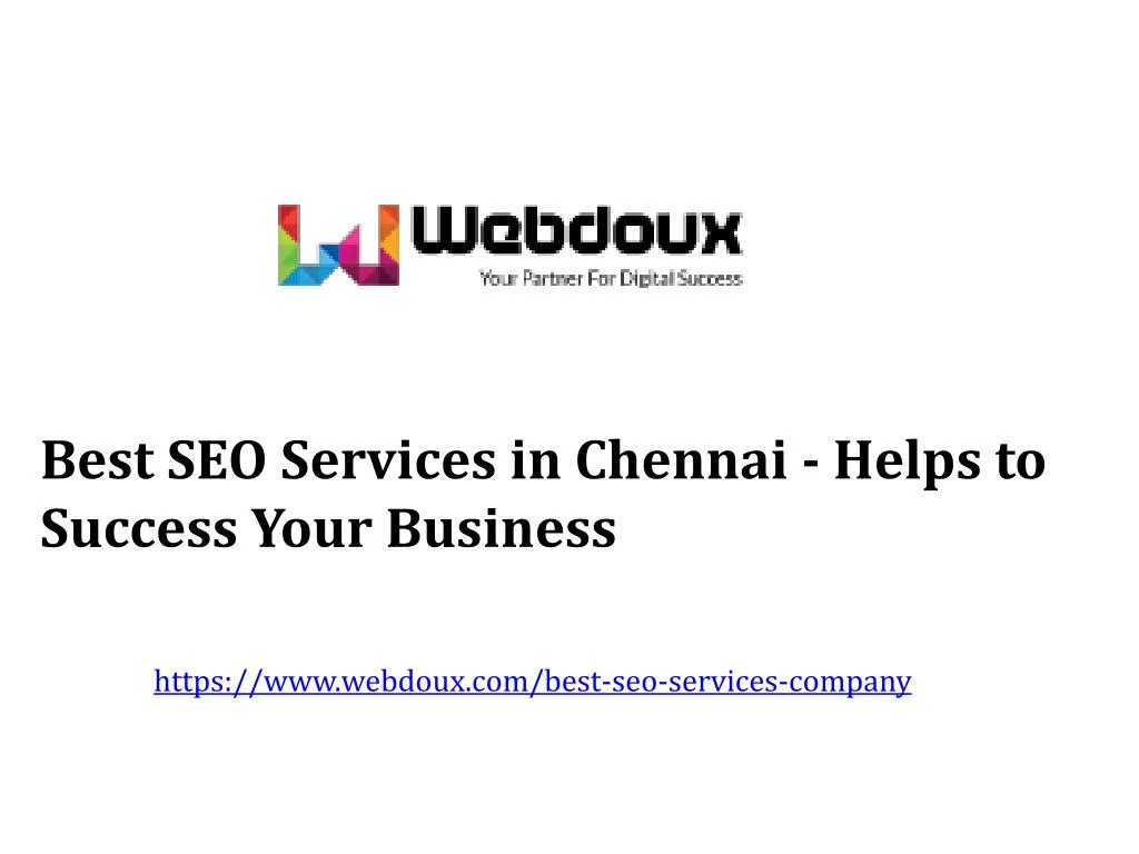 best seo services in chennai helps to success