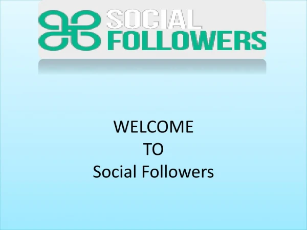 Social Followers