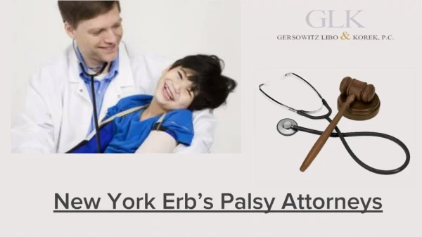 New York Erbs Palsy Attorneys