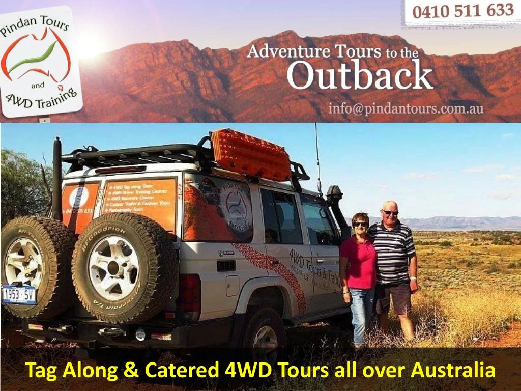 tag along catered 4wd tours all over australia
