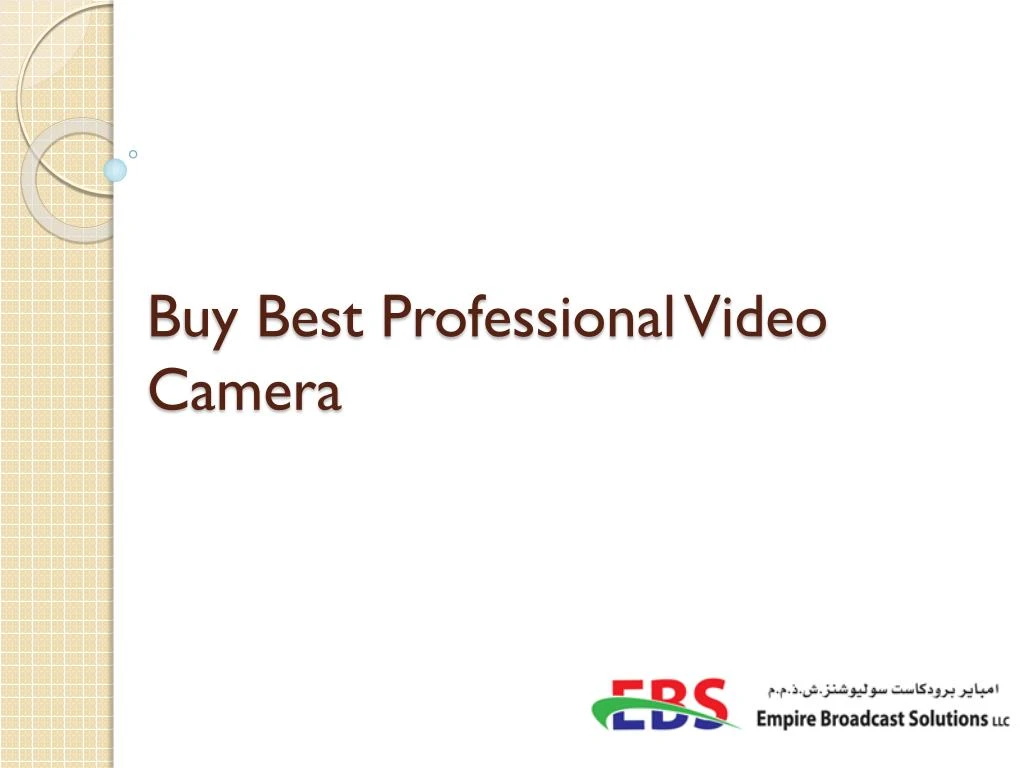 buy best professional video camera