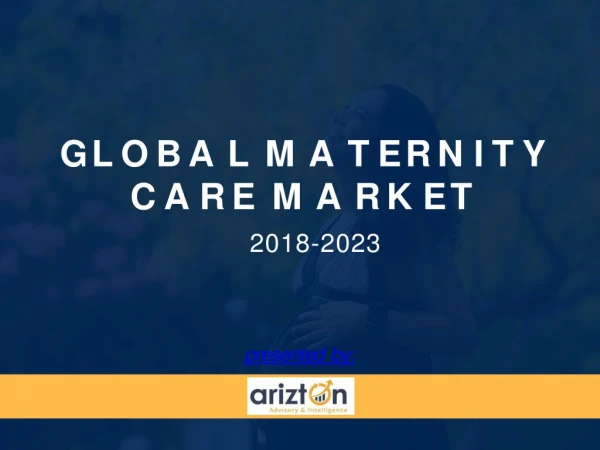 Maternity Care Market Analysis by Arizton