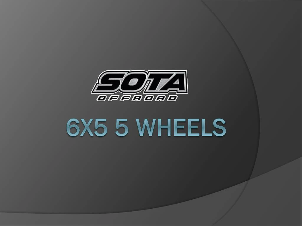 6x5 5 wheels