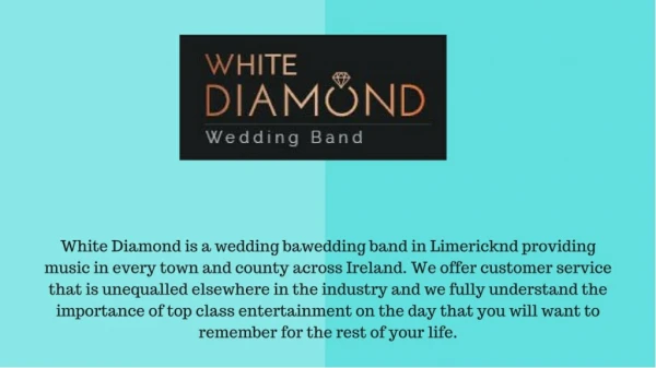 Wedding Bands in Ireland - White Diamond Wedding Band