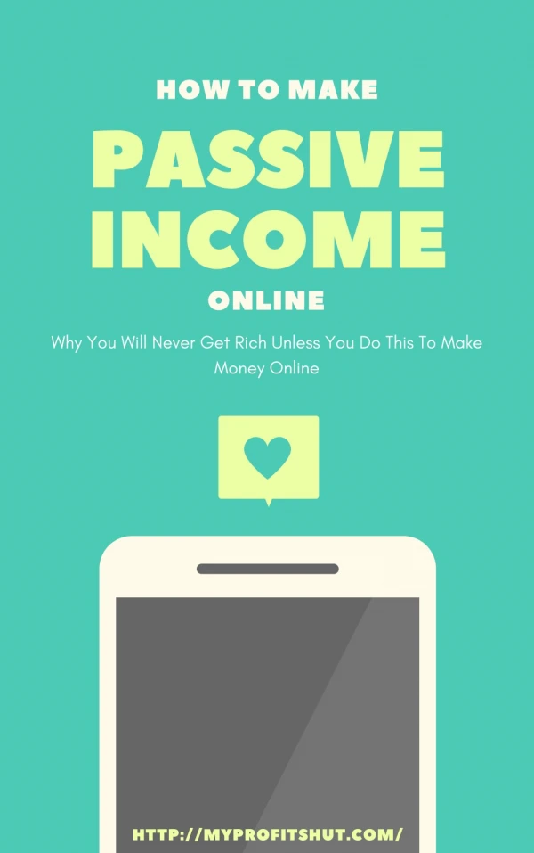 How to Make Passive Income Online