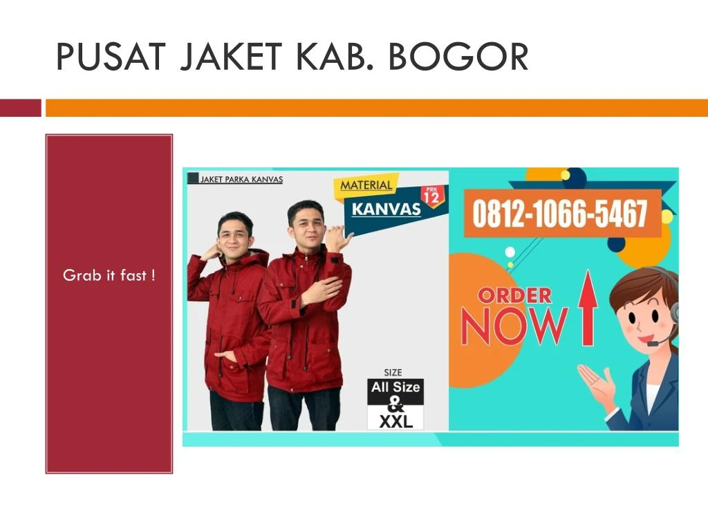 pusat jaket kab bogor