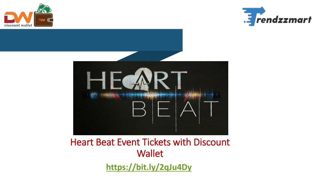 heart beat event tickets with discount wallet