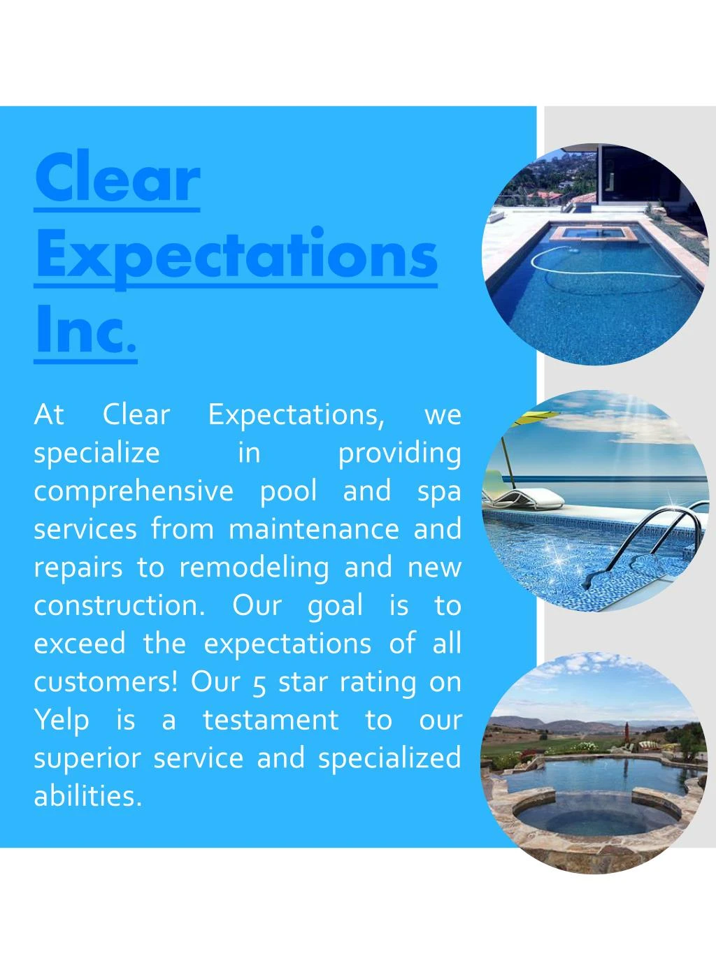 clear expectations inc