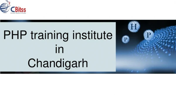 PHP training institute in Chandigarh