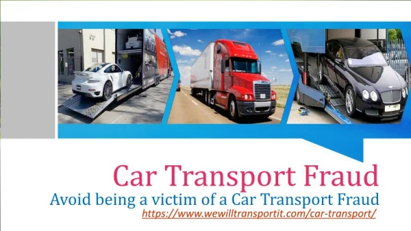 Car Transport Fraud