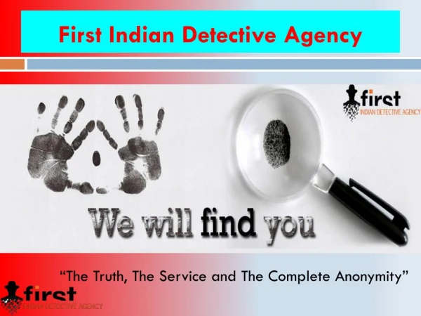 Detective Agency in Delhi / Bangalore