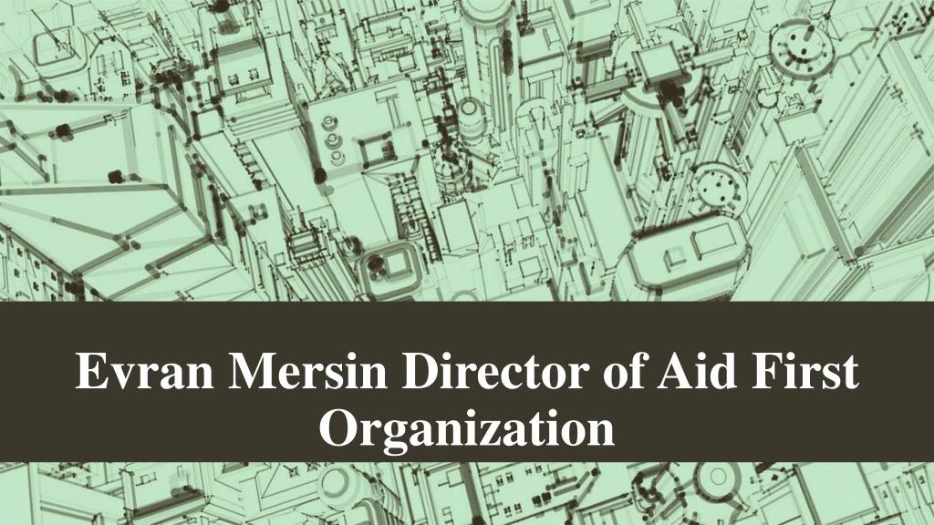evran mersin d irector of aid first organization