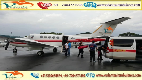 Get Air Ambulance Service with all Modern Medical facility from Raipur to Delhi by Vedanta Air Ambulance