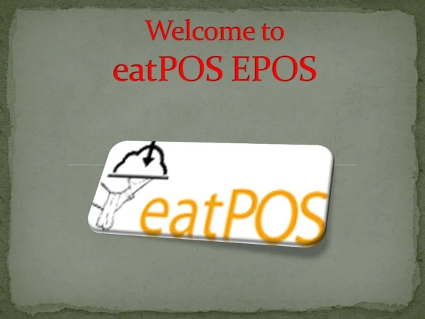 Restaurant EPOS System Software UK | Cloud POS | eatPOS