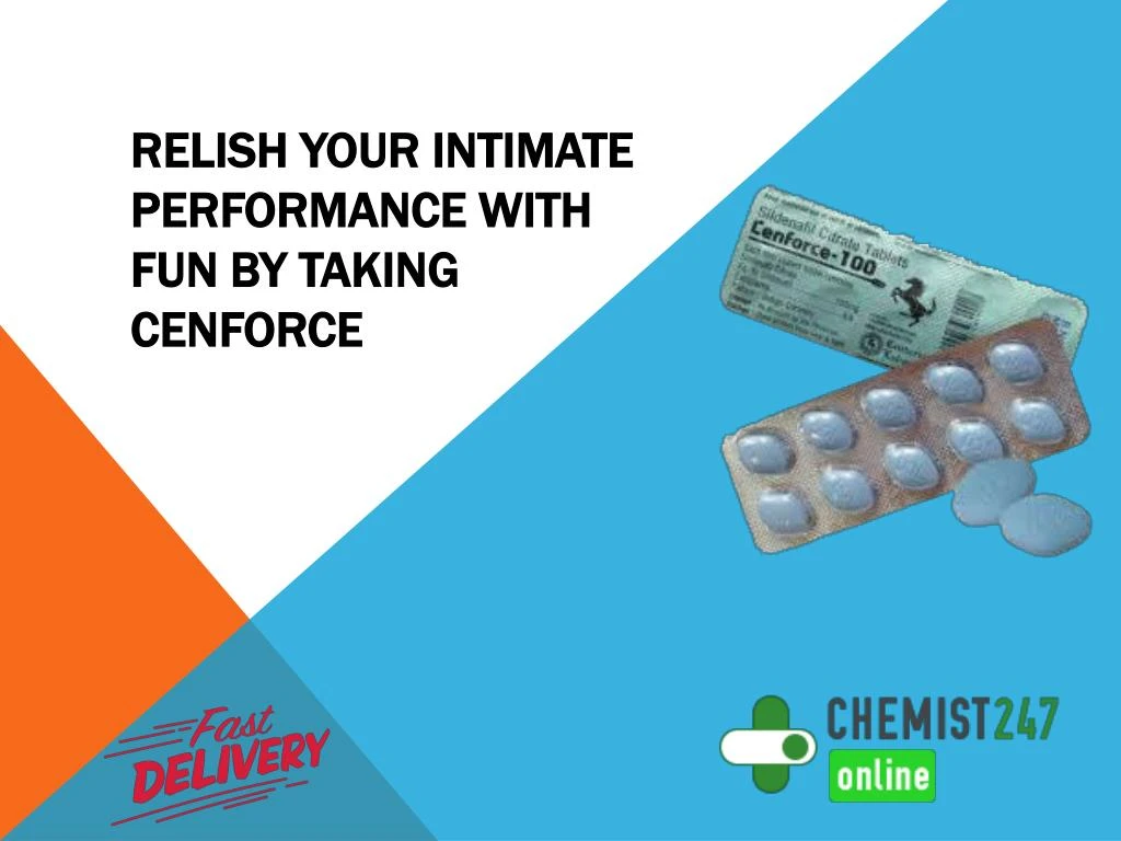 relish your intimate performance with fun by taking cenforce