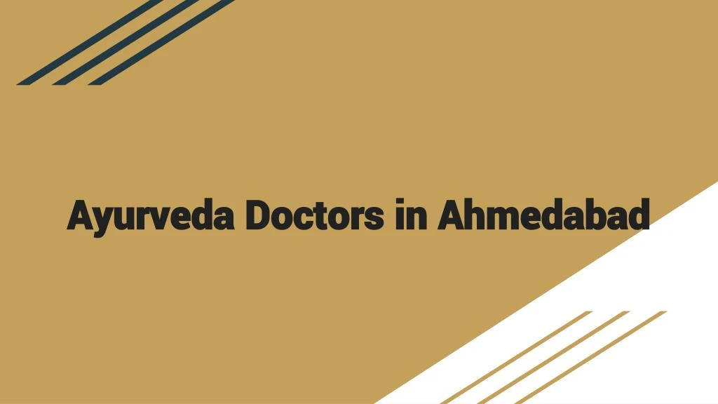 ayurveda doctors in ahmedabad