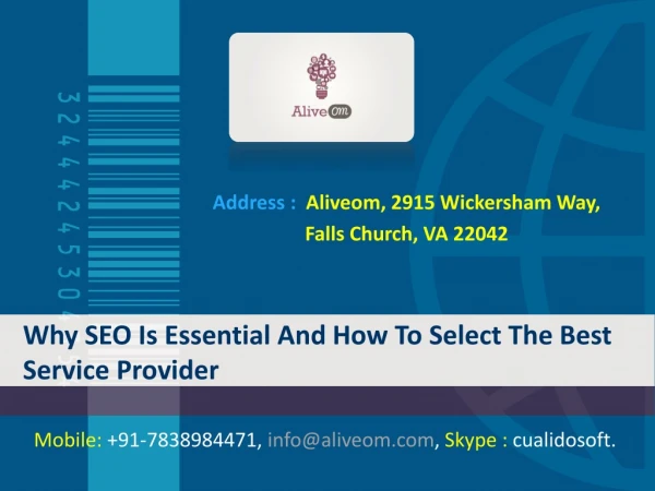 Why SEO Is Essential And How To Select The Best Service Provider