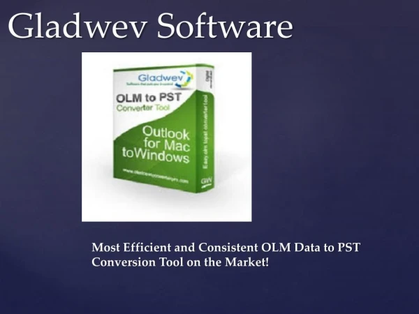 olm data to pst conversion tool on Mac