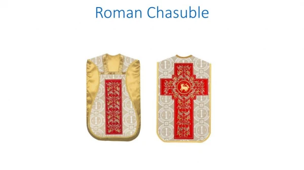 Roman chasuble - PSG vestments