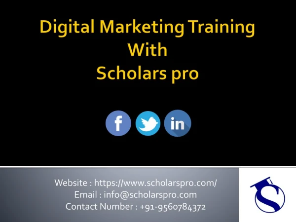 Best digital marketing training | Digital Marketing Training Certification