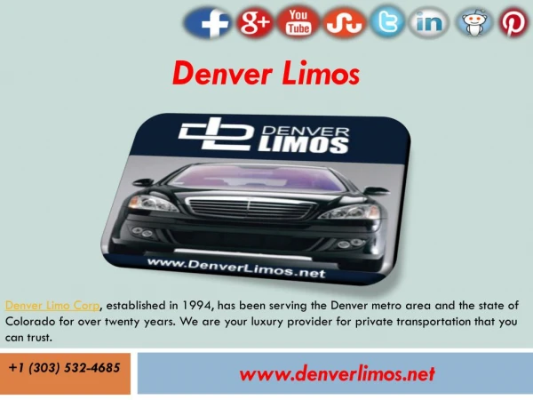 Denver Limousine Services | Colorado Limousine | Colorado Limos