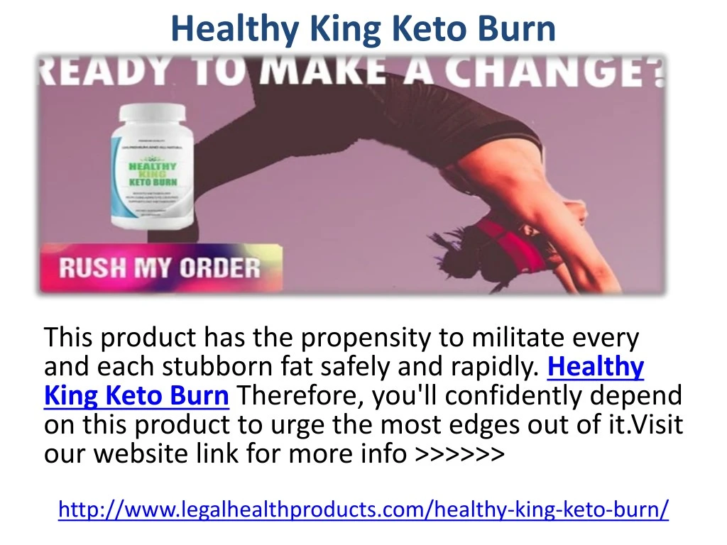 healthy king keto burn