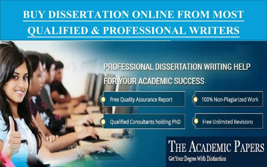 buy dissertation online from most qualified professional writers