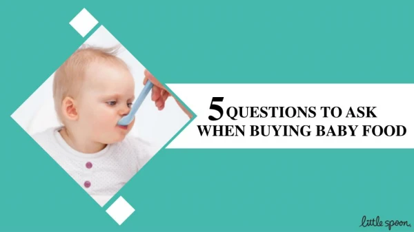 Ask These Questions Before Buying Organic Baby Food Delivery