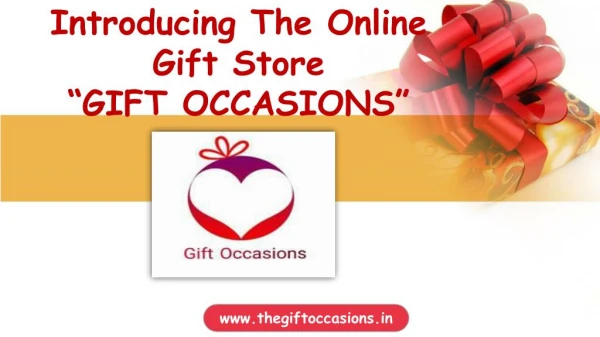 Gift Ideas for Everyone | Online Gift Store |Gift Occasions