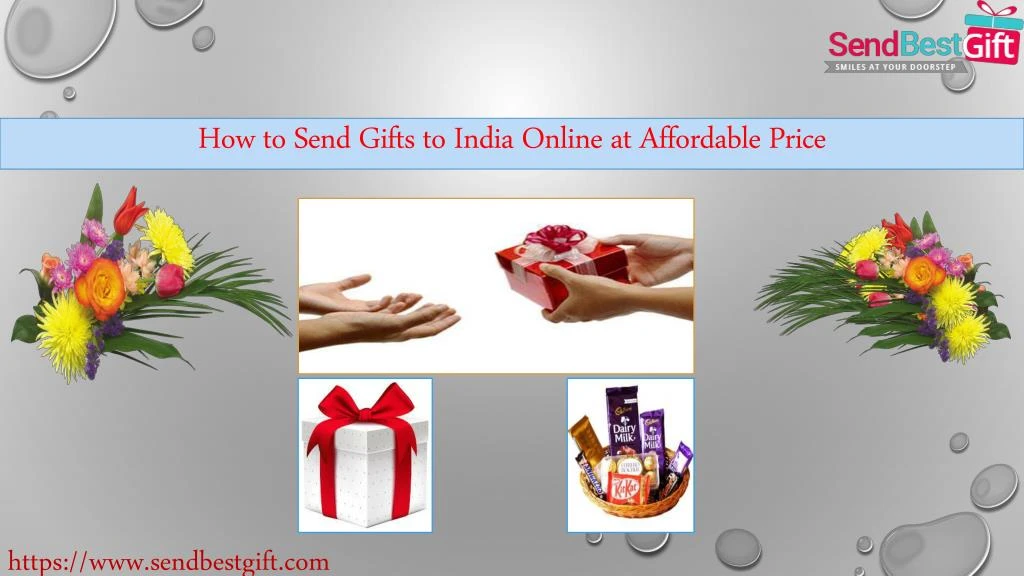 how to send gifts to india online at affordable
