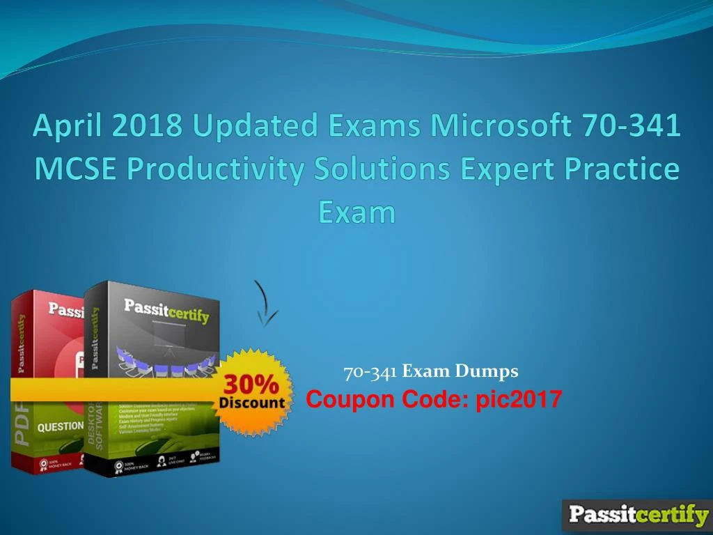 april 2018 updated exams microsoft 70 341 mcse productivity solutions expert practice exam