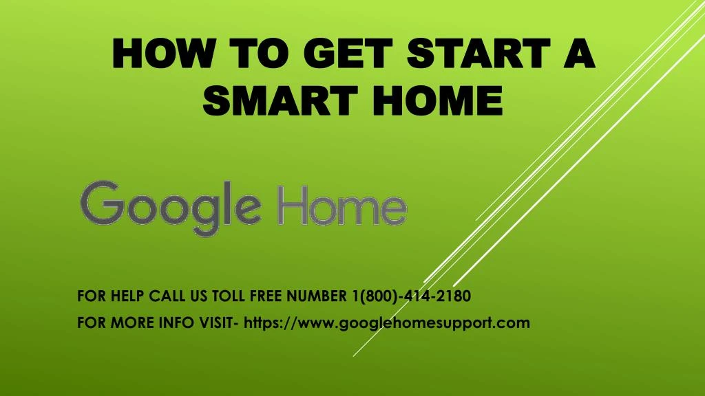how to get start a smart home