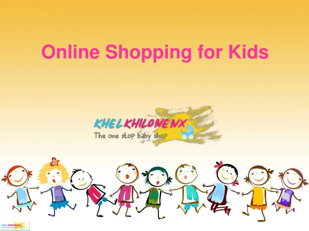 online shopping for kids
