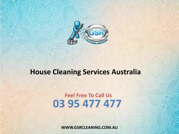 House Cleaning Services Australia