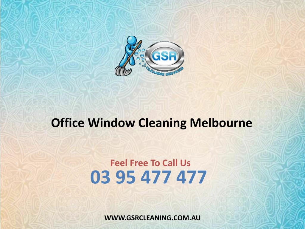 office window cleaning melbourne