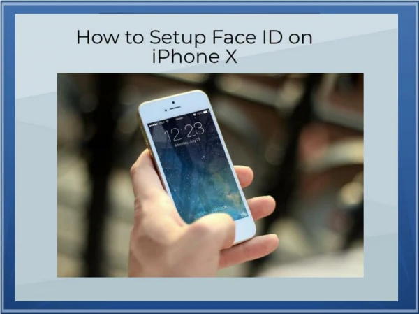 How to Setup Face ID on iPhone X | Apple Customer Support